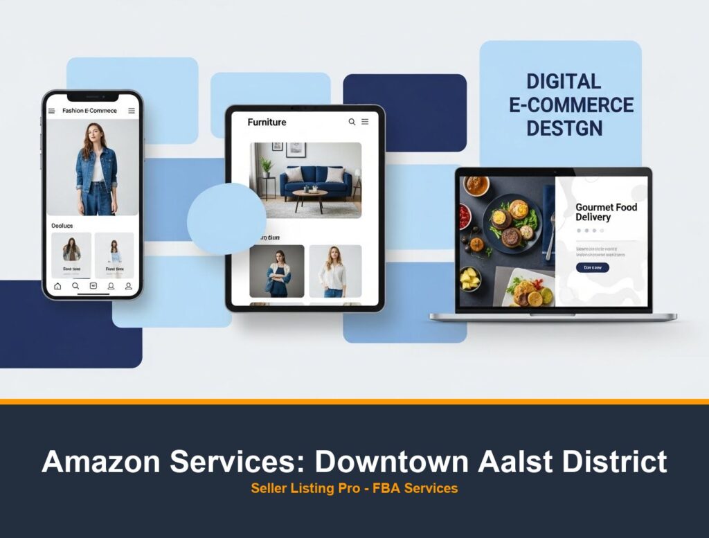 Amazon Storefront Design in Downtown Aalst District