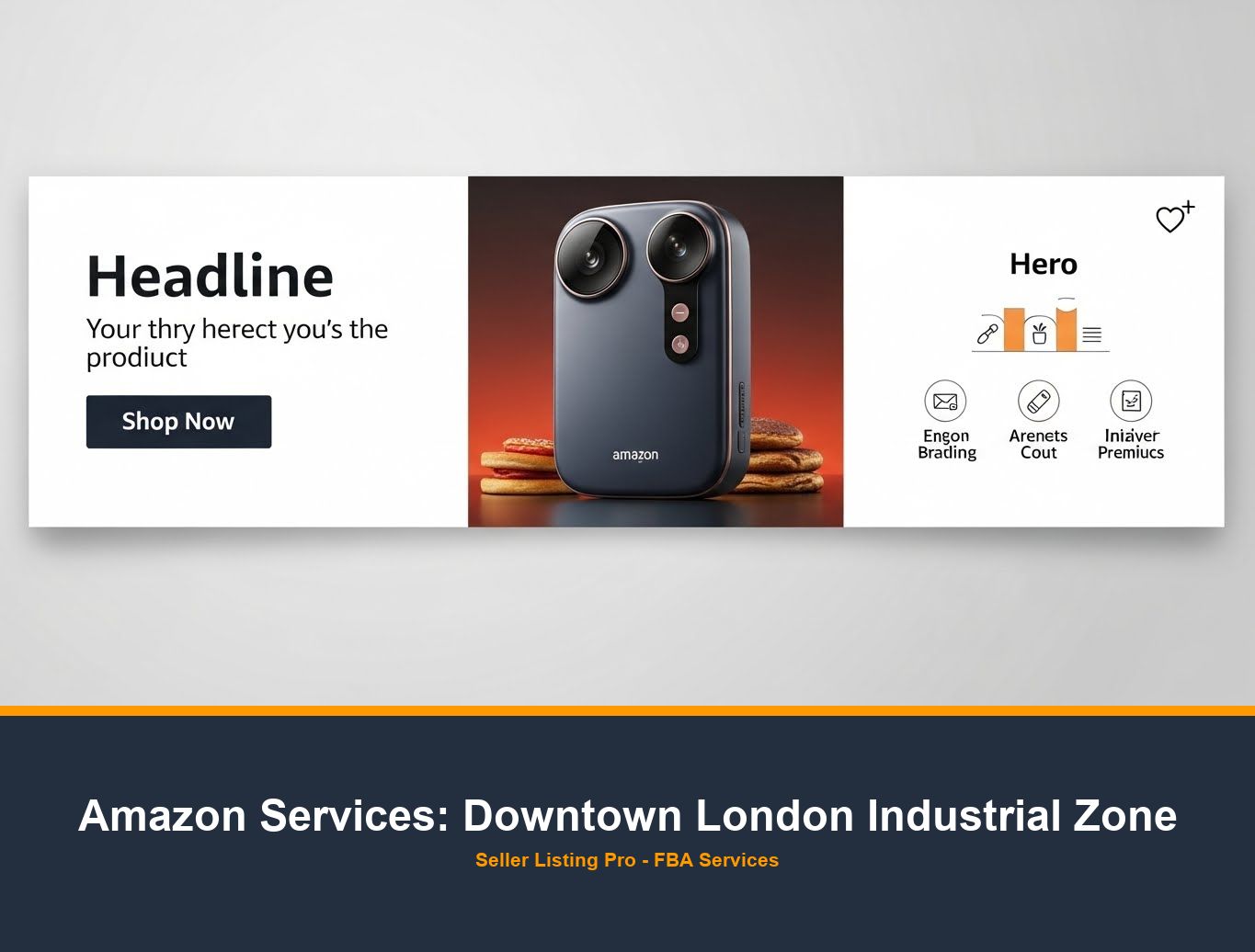 Amazon Storefront Design in Downtown London Industrial Zone