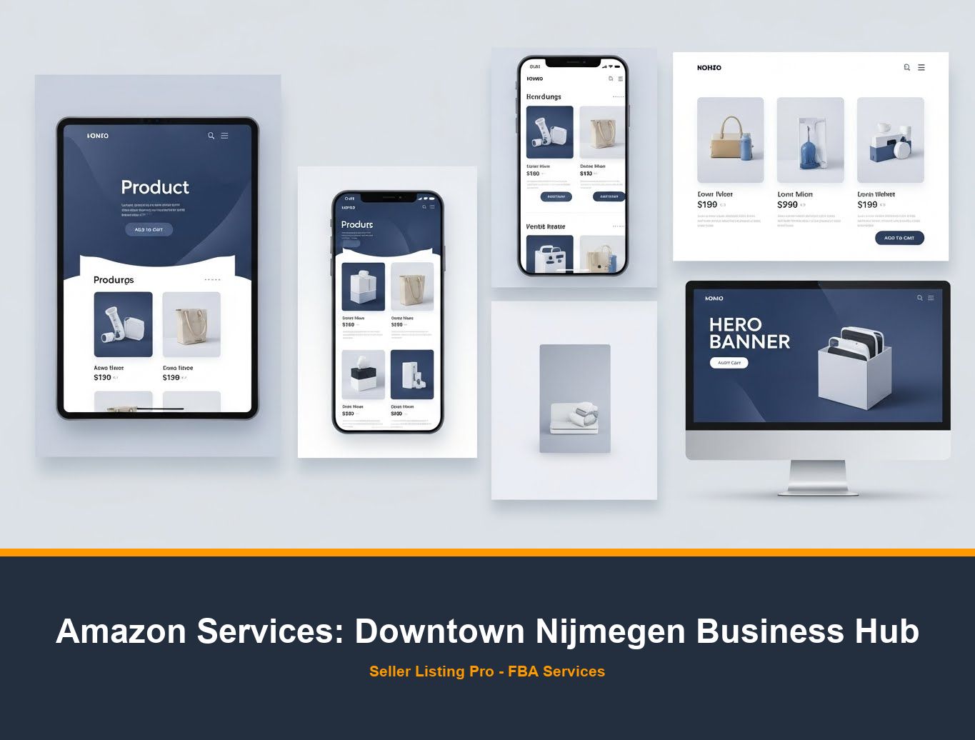 Amazon Storefront Design in Downtown Nijmegen Business Hub