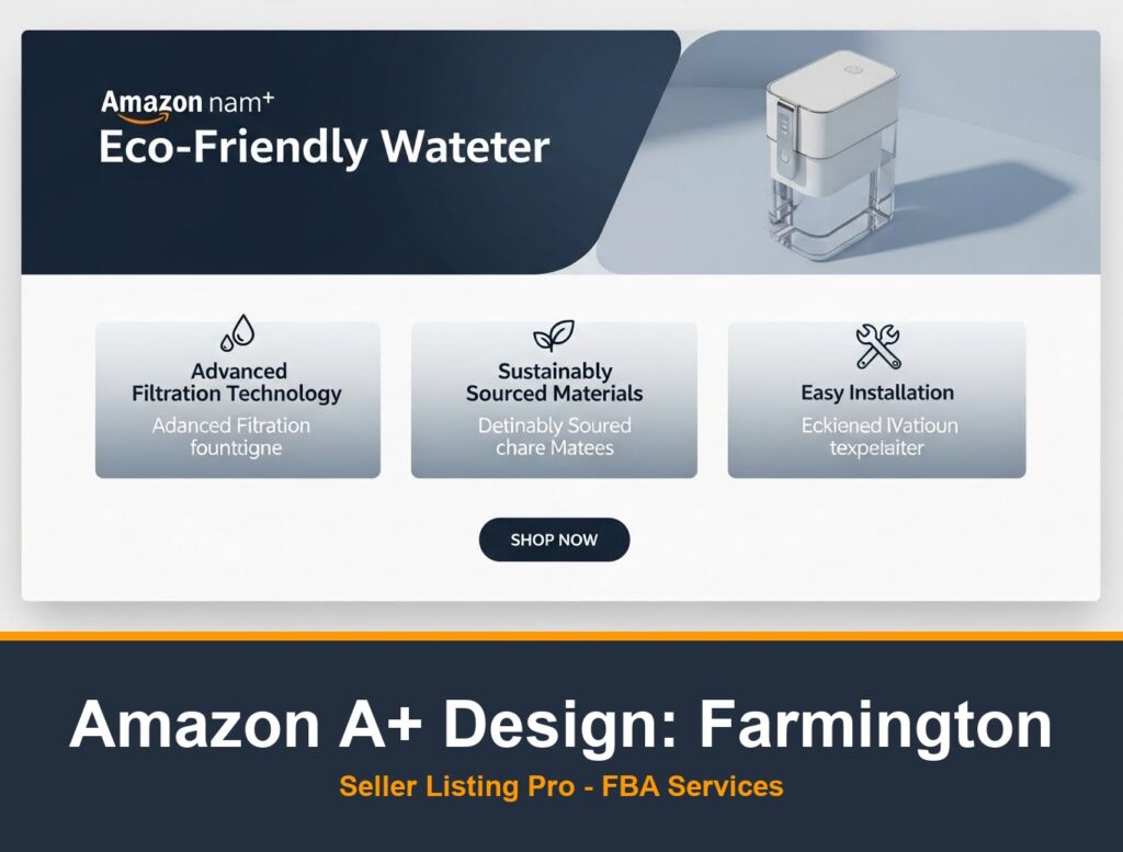 Amazon Storefront Design in Farmington