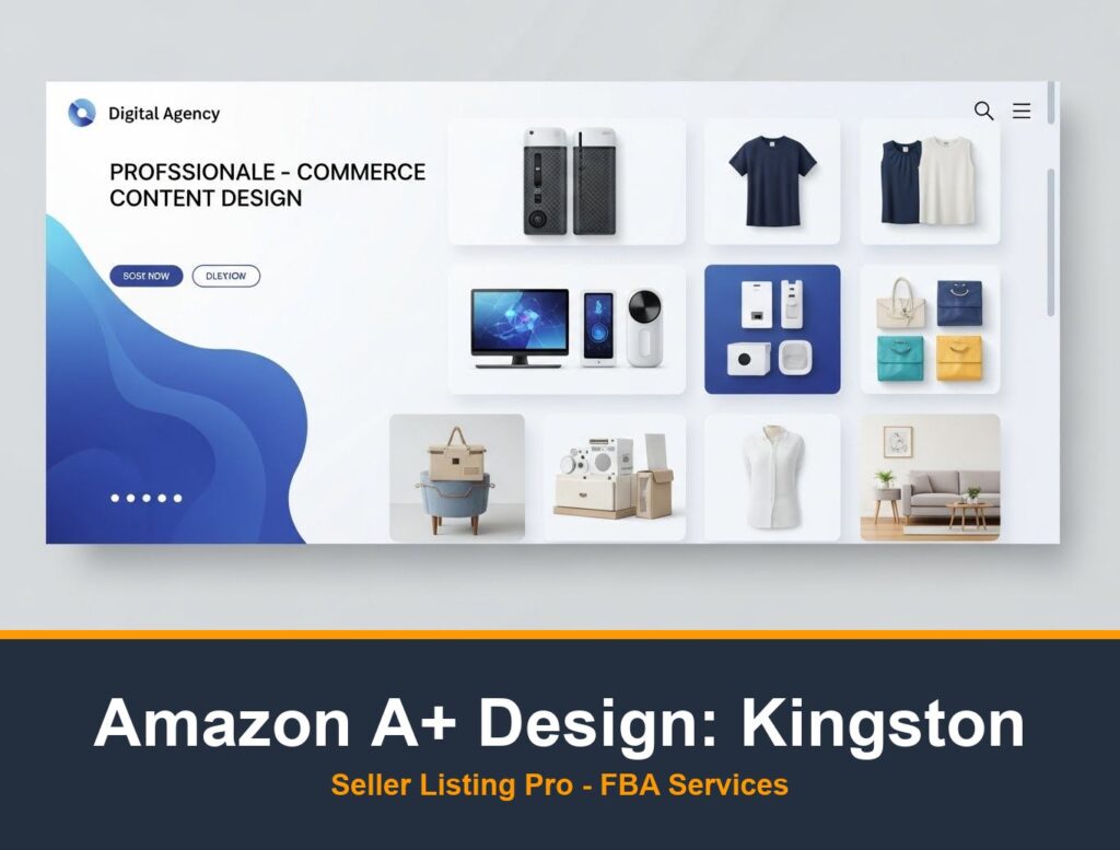 Amazon Storefront Design in Kingston