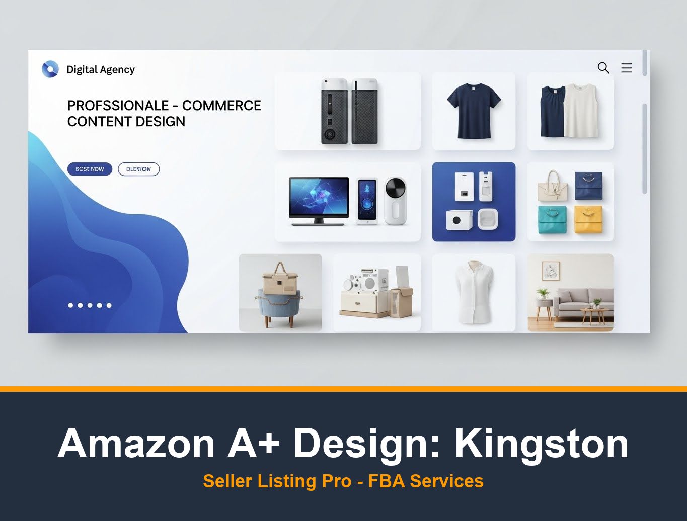 Amazon Storefront Design in Kingston