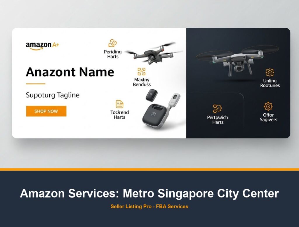 Amazon Storefront Design in Metro Singapore City Center