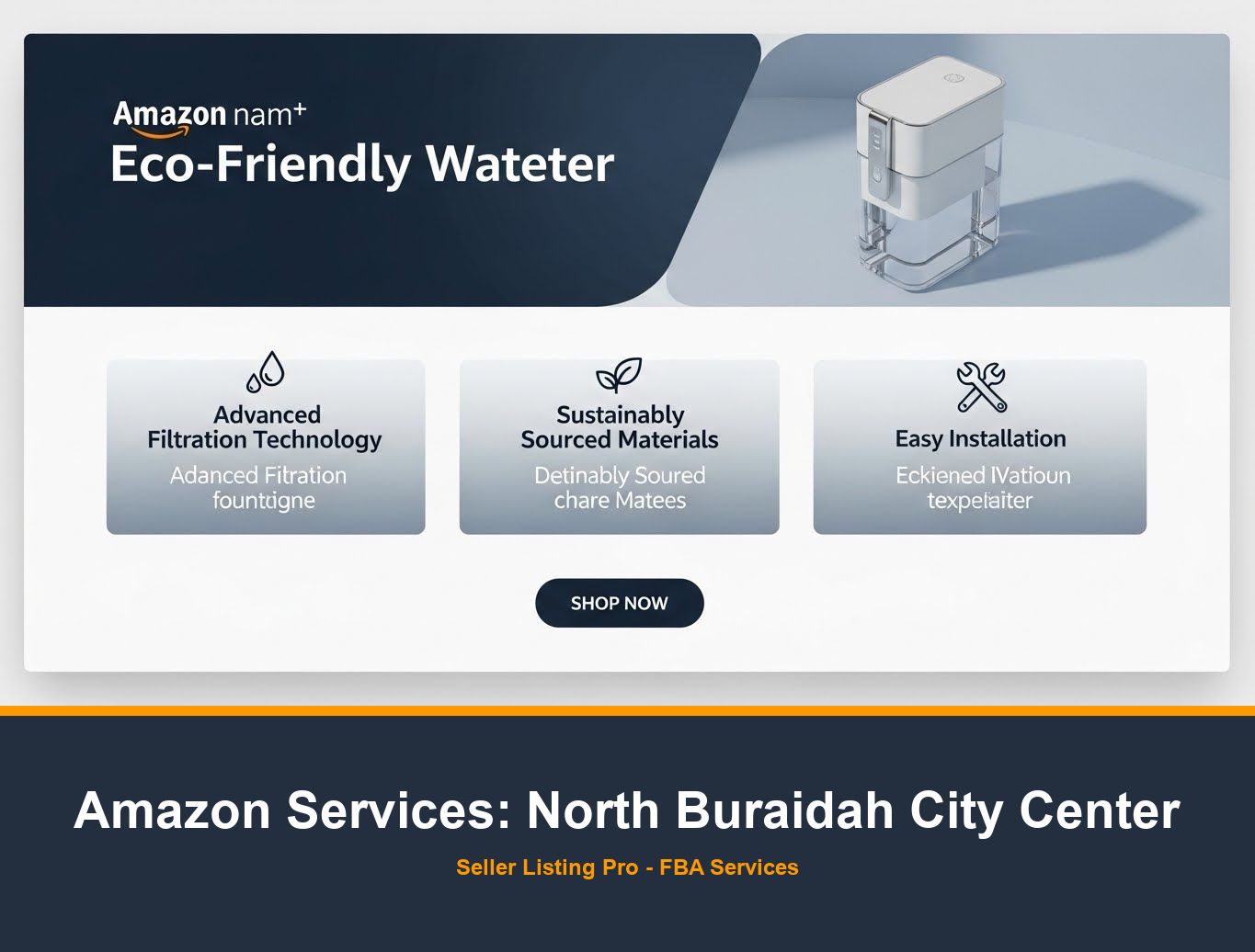 Amazon Storefront Design in North Buraidah City Center