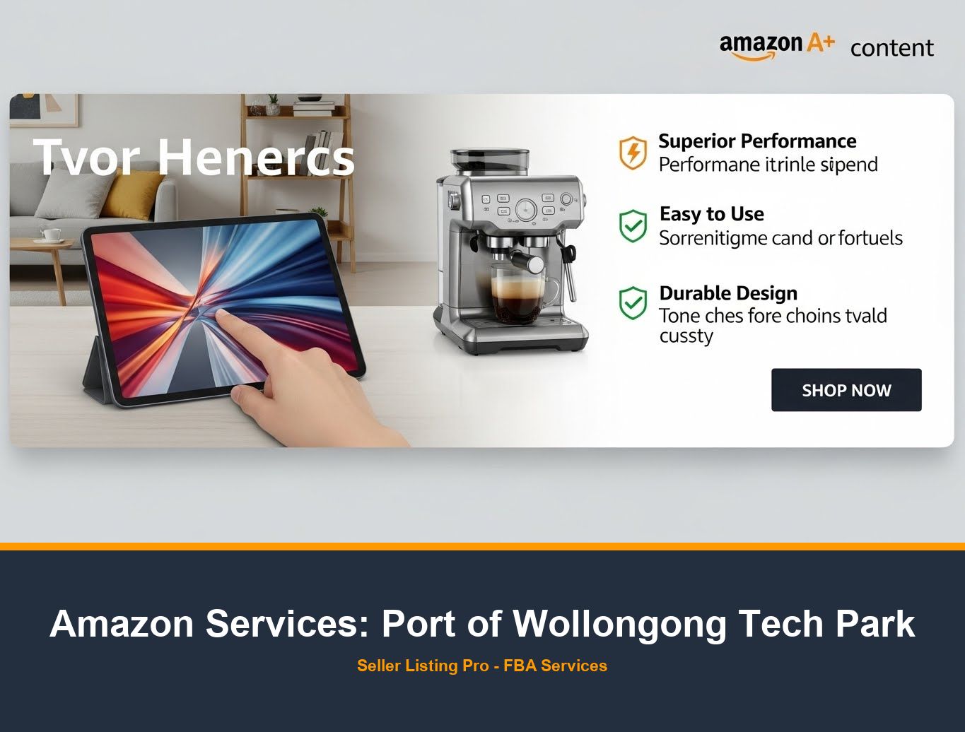 Amazon Storefront Design in Port of Wollongong Tech Park