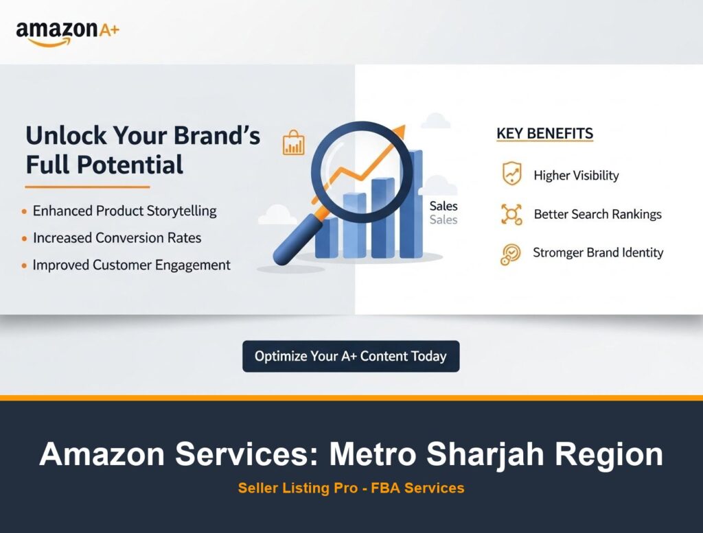 FBA Branding Service in Metro Sharjah Region