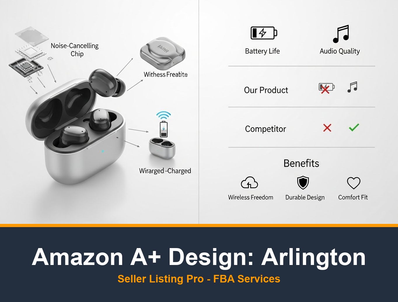 Premium A+ Content Creation in Arlington