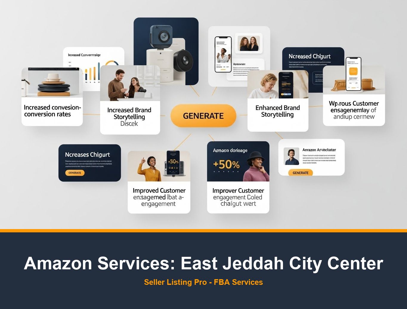 Premium A+ Content Creation in East Jeddah City Center