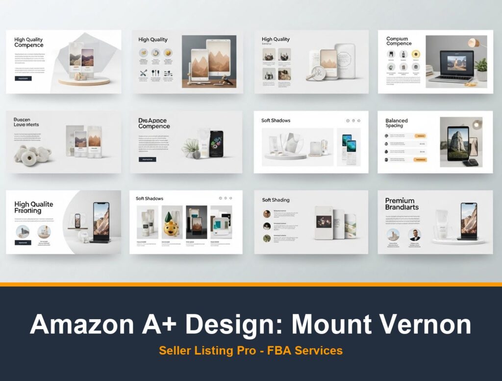 Premium A+ Content Creation in Mount Vernon