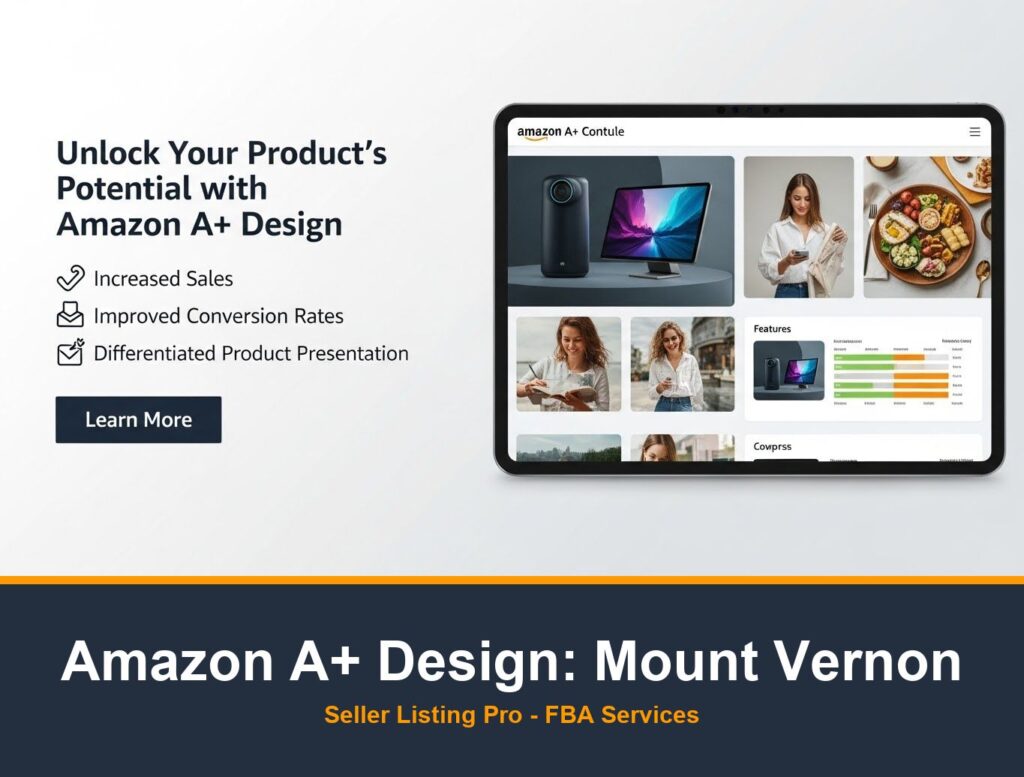 Premium A+ Content Creation in Mount Vernon