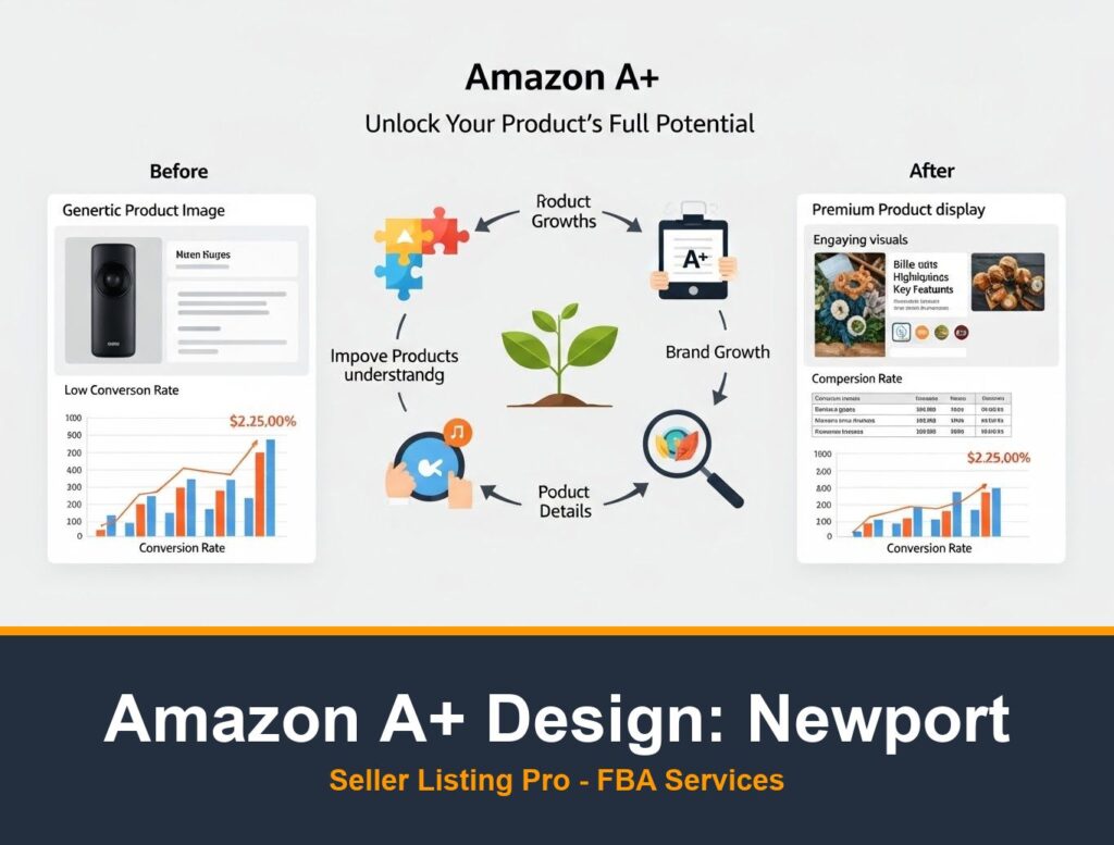 Premium A+ Content Creation in Newport