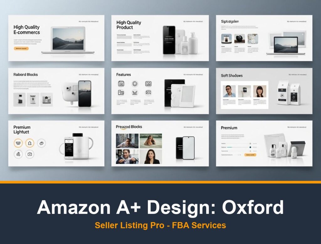 Premium A+ Content Creation in Oxford