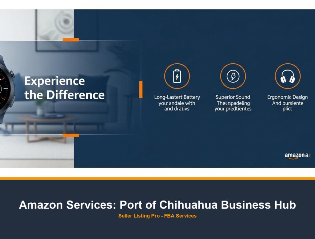 Premium A+ Content Creation in Port of Chihuahua Business Hub