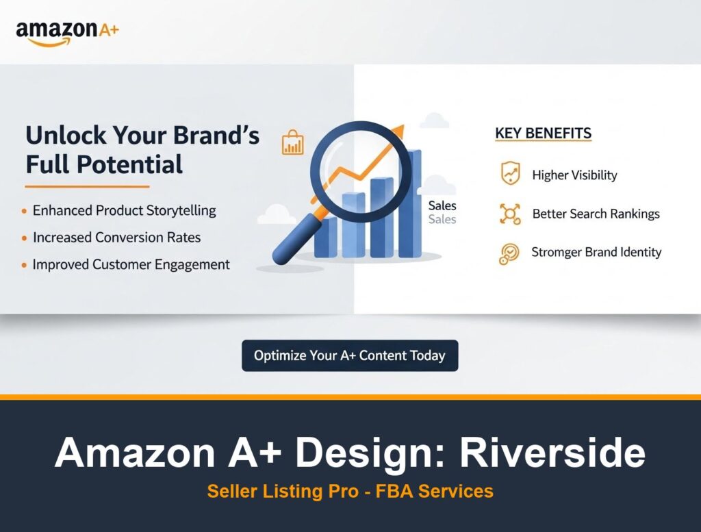 Premium A+ Content Creation in Riverside